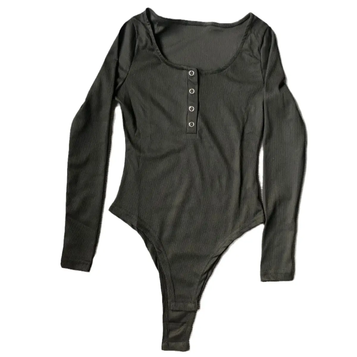 Black Long Sleeve Slim Fit Jumpsuit for Women - Image 7