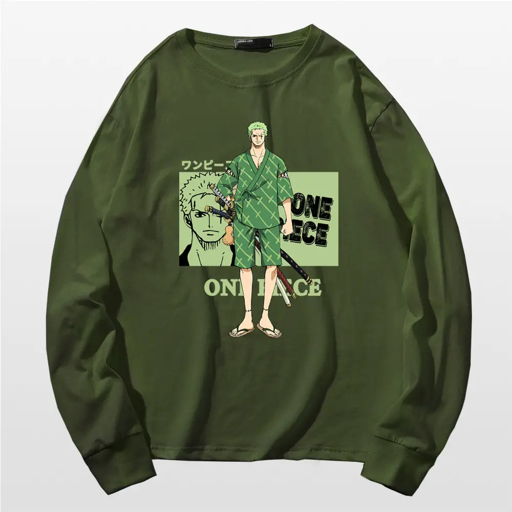 Men's Women's One Piece Long Sleeve T-Shirt Red