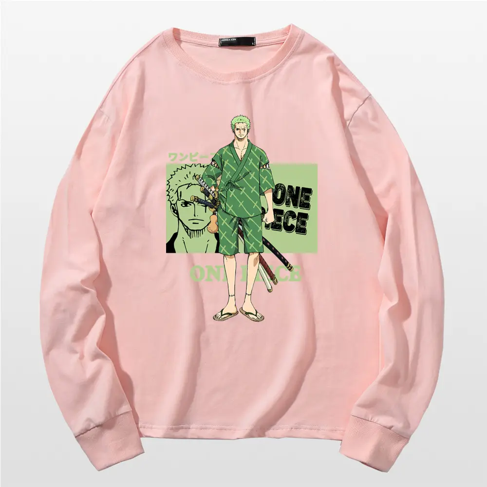 Men's Women's One Piece Long Sleeve T-Shirt Red