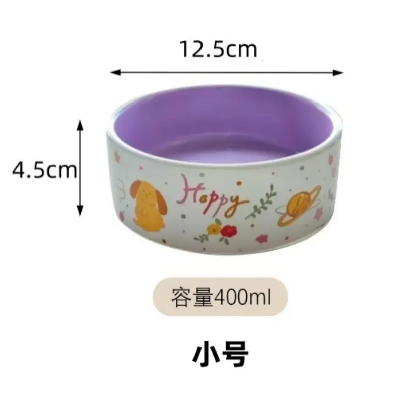 Pet Supplies Ceramic Bowl Unicorn Cat Bowl Water and Food Feeder Easy to Clean Anti-Spill Wholesale Dog Bowl in Stock - Image 4