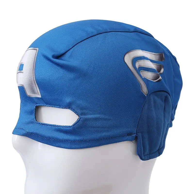 Captain America Muscle Boy Dress up Cosplay Role Play Performance Costume Stage Performance Suit