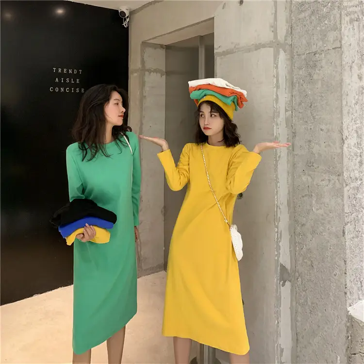 Candy Color Over-The-Knee Skirt for Women 2025 - Image 8