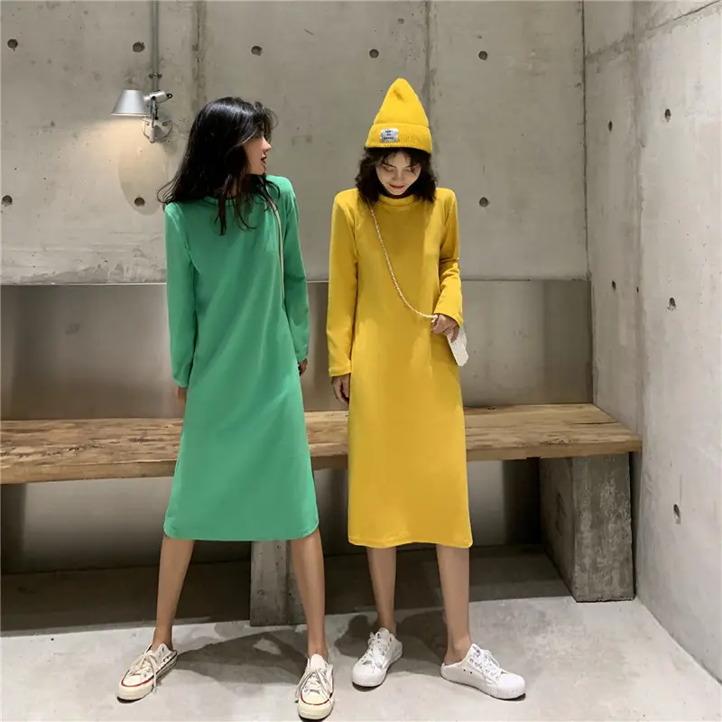 Candy Color Over-The-Knee Skirt for Women 2025 - Image 9