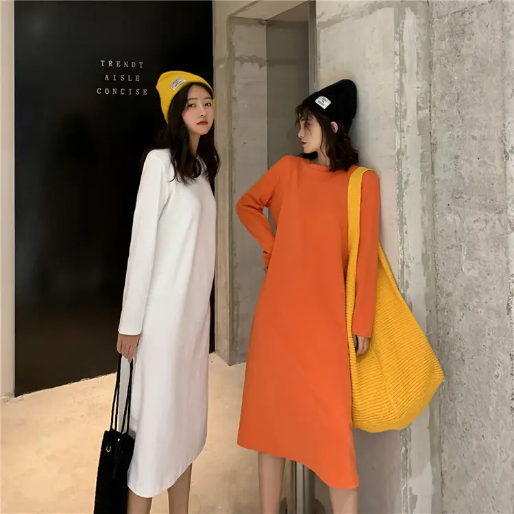 Candy Color Over-The-Knee Skirt for Women 2025 — feature 20