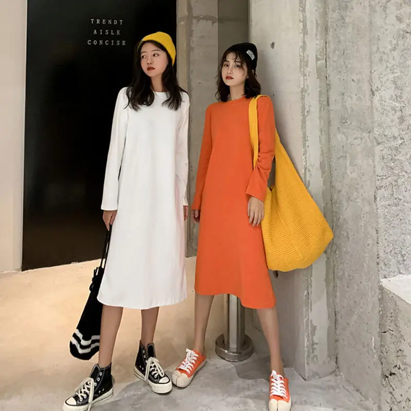 Candy Color Over-The-Knee Skirt for Women 2025 — feature 3