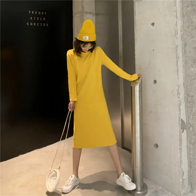 Candy Color Over-The-Knee Skirt for Women 2025 - Image 2
