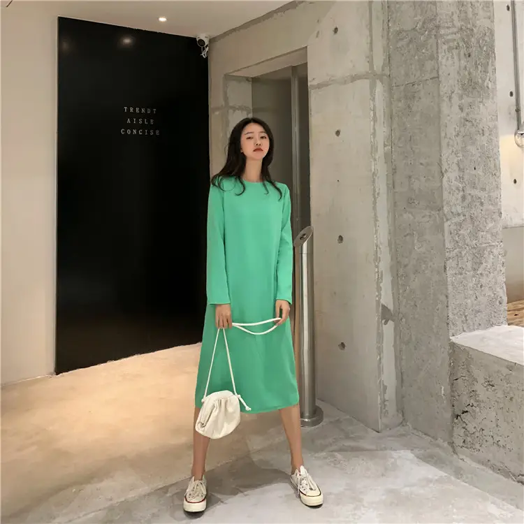 Candy Color Over-The-Knee Skirt for Women 2025 - Image 3