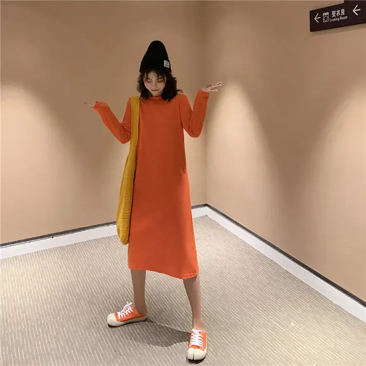 Candy Color Over-The-Knee Skirt for Women 2025 - Image 6