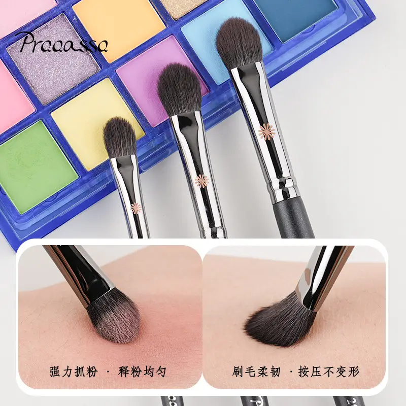 Picasso Animal Hair Eyeshadow Brush Set for Blending & Contouring - Image 7
