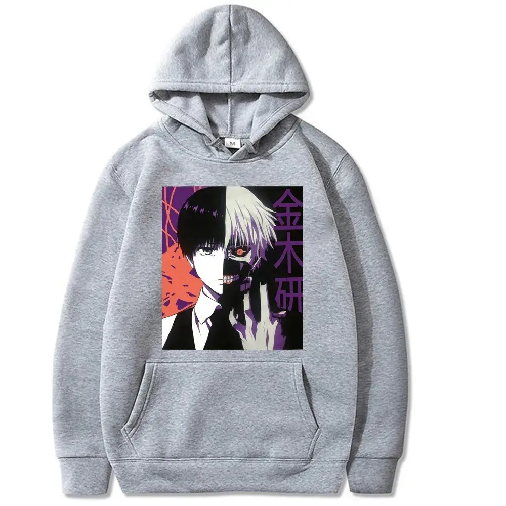Tokyo Ghoul Kaneki Red Hooded Hoodie for Men