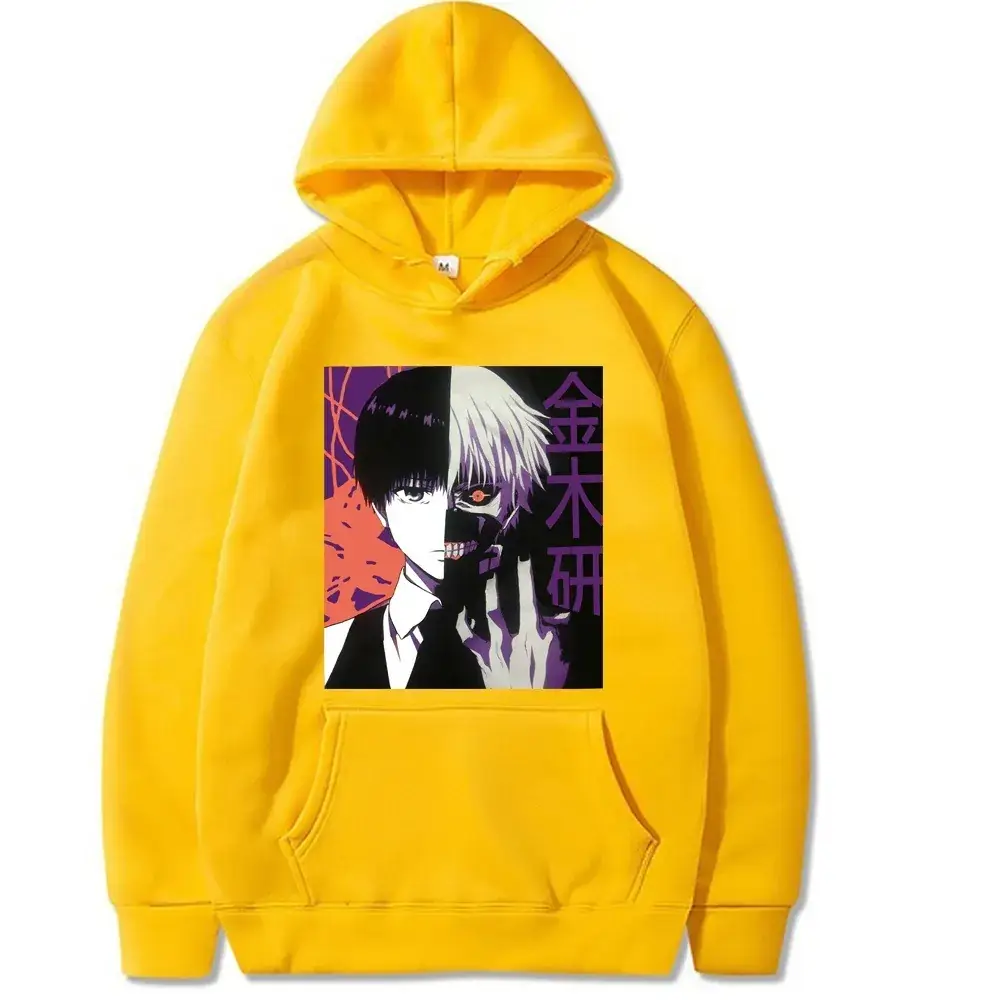 Tokyo Ghoul Kaneki Red Hooded Hoodie for Men