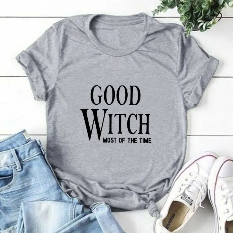 Good Witch Short Sleeve T-Shirt White