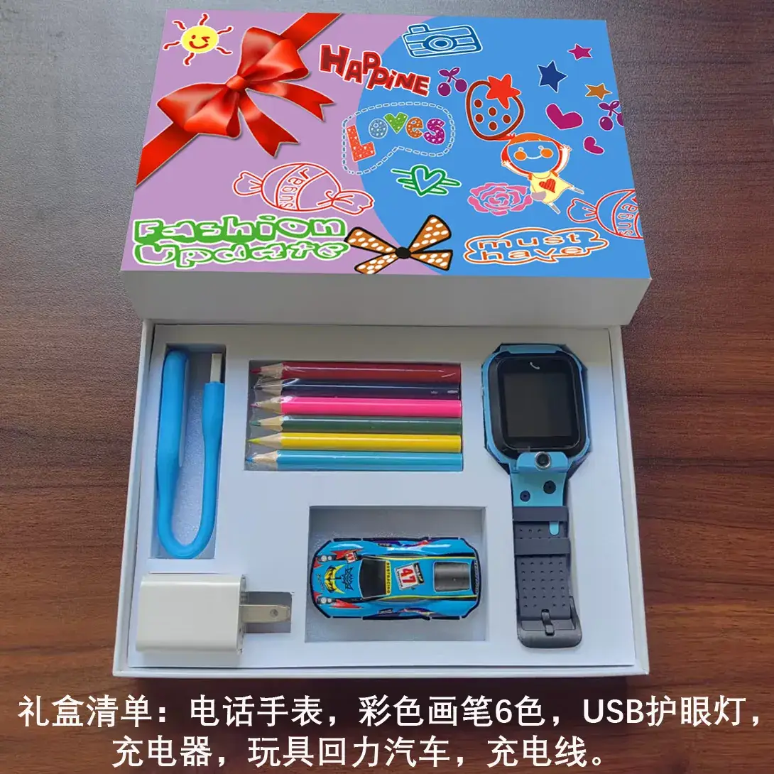 Blue Smart Watch with Touch Screen & 4G Capability - Image 2