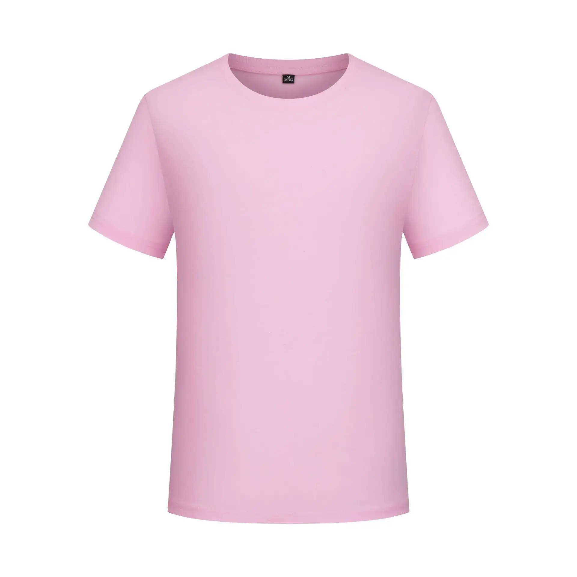 Pink Cotton T-Shirt with Embroidery Design - Image 2