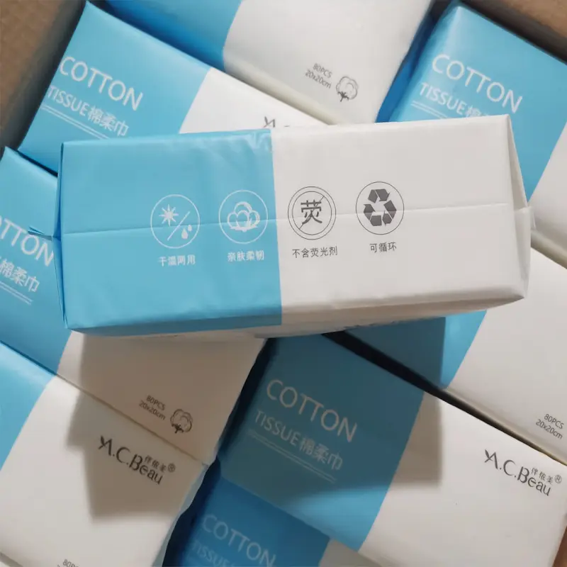 iCotton Disposable Face Towel 600g Removable Bag - Image 3
