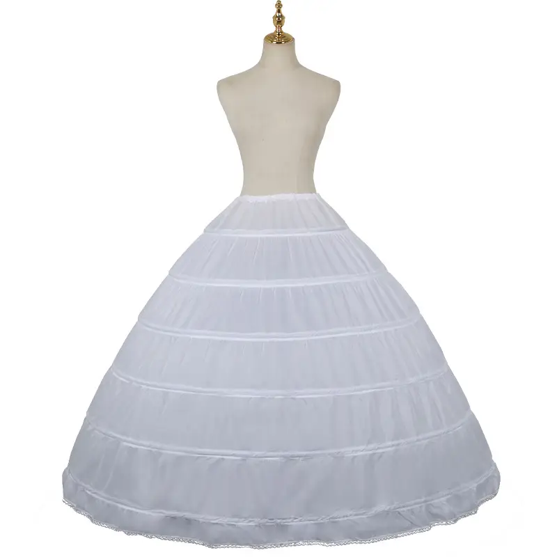 Black Tiered Ball Skirt for Plus Size Wedding Dress - Image 6