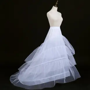 Black Tiered Ball Skirt for Plus Size Wedding Dress — feature 2