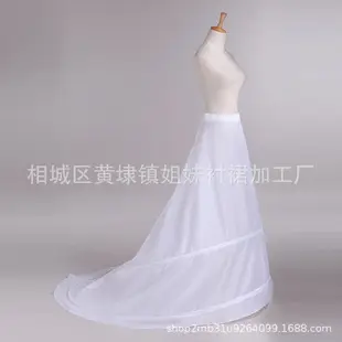 Black Tiered Ball Skirt for Plus Size Wedding Dress — feature 7
