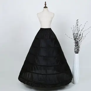 Black Tiered Ball Skirt for Plus Size Wedding Dress — feature 8