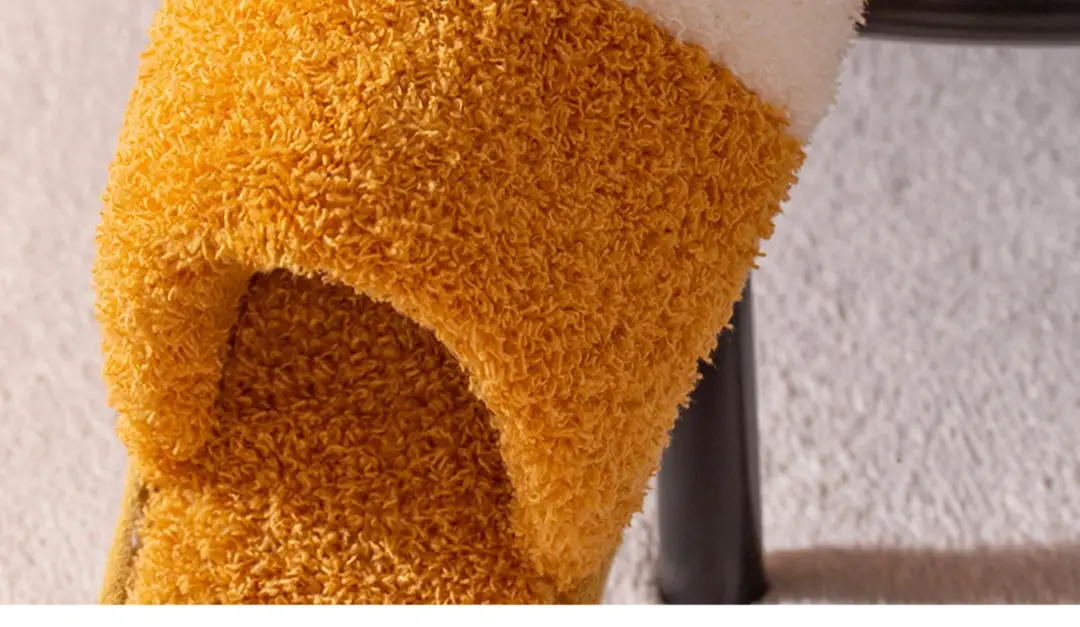 New Cotton Slippers for Women Home Cartoon Cute Cat Claw Plush Shoes for Couple Warm Indoor Soft Slippers for Men — feature 12