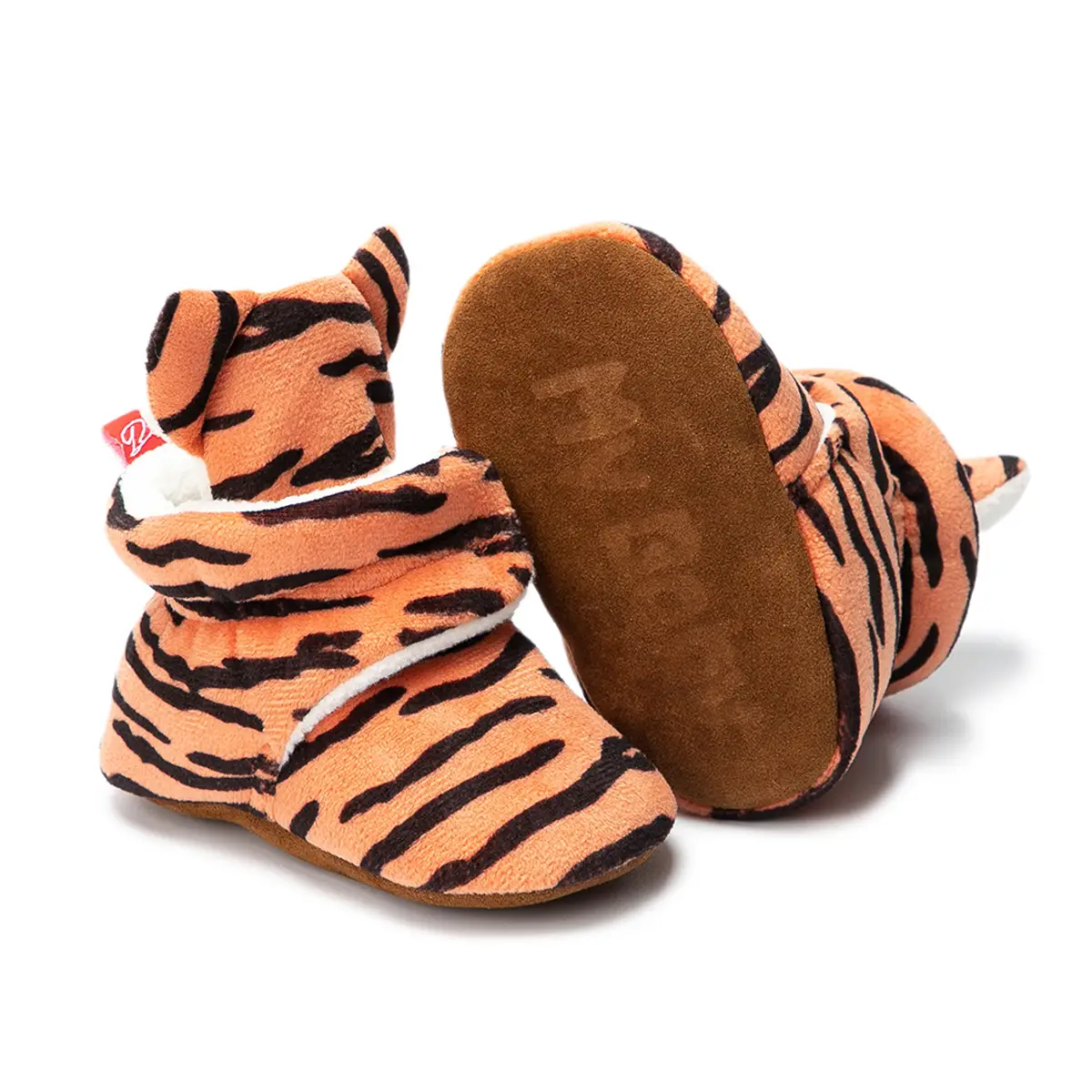 Coral Velvet Toddler Shoes Non-Falling Warm Boots