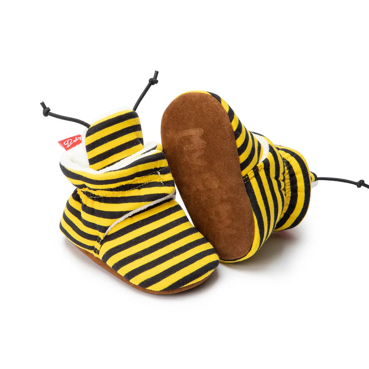 Coral Velvet Toddler Shoes Non-Falling Warm Boots