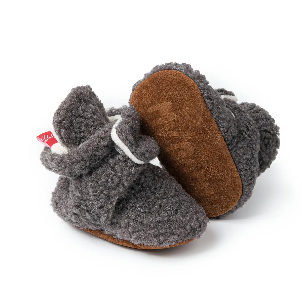 Coral Velvet Toddler Shoes Non-Falling Warm Boots