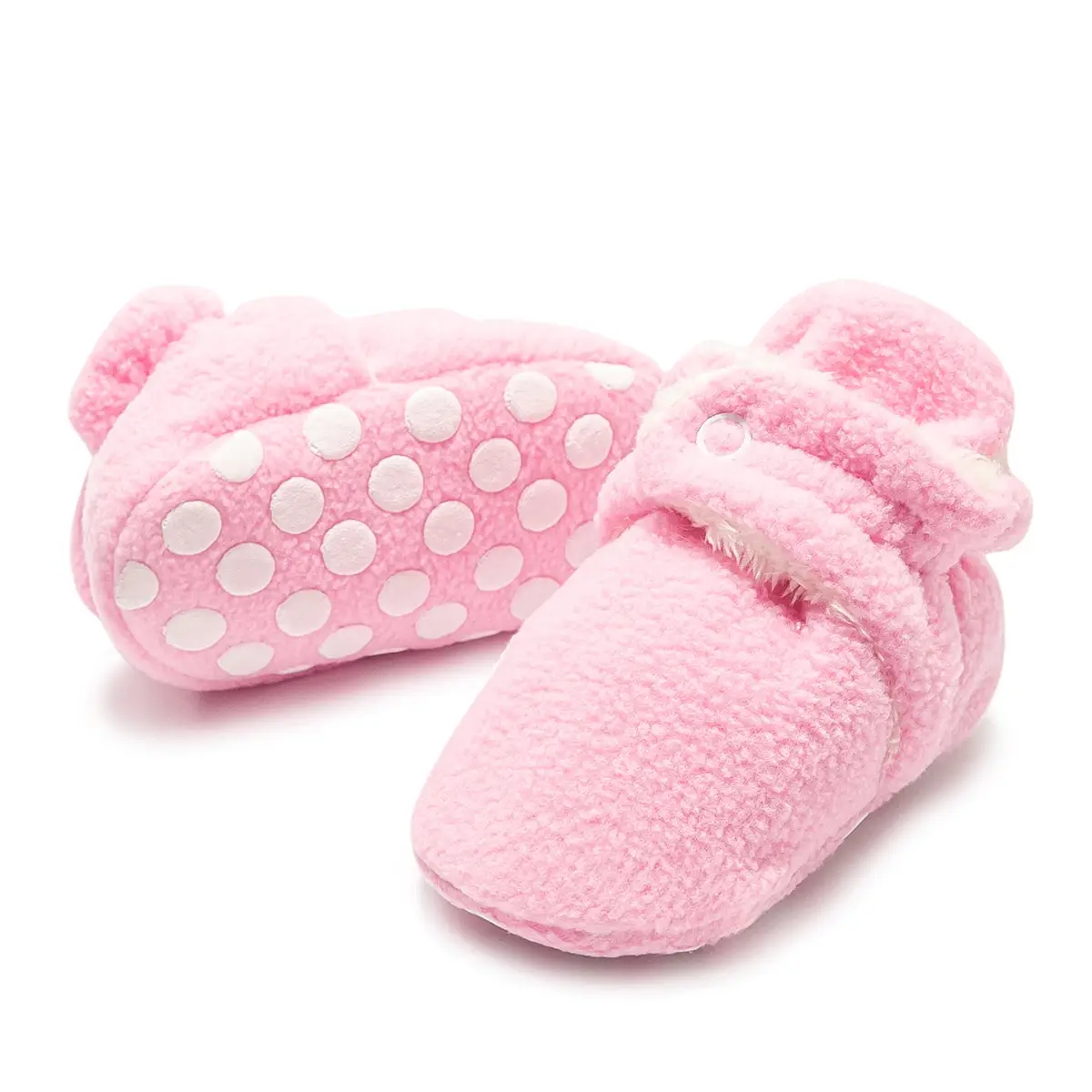 Coral Velvet Toddler Shoes Non-Falling Warm Boots