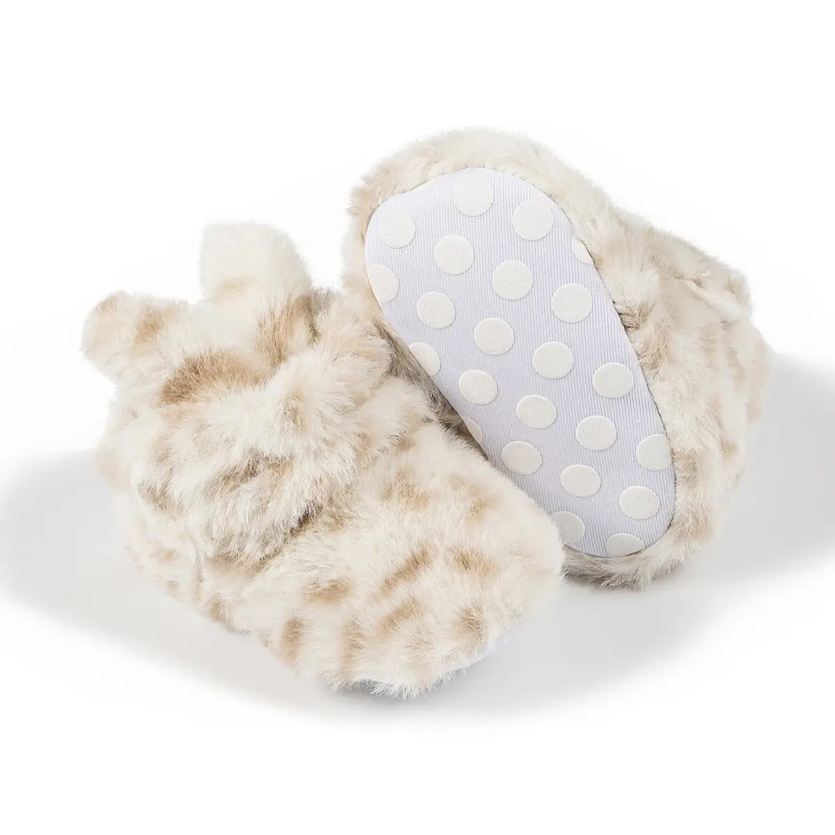 Coral Velvet Toddler Shoes Non-Falling Warm Boots