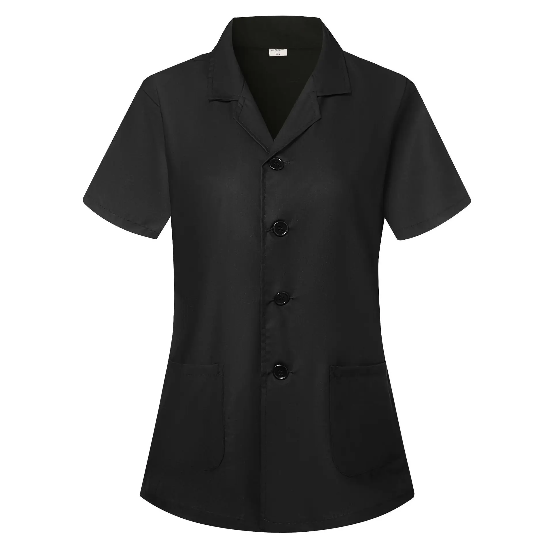 Women White Chef Hat & Shirt Set Thin Summer - Image 25