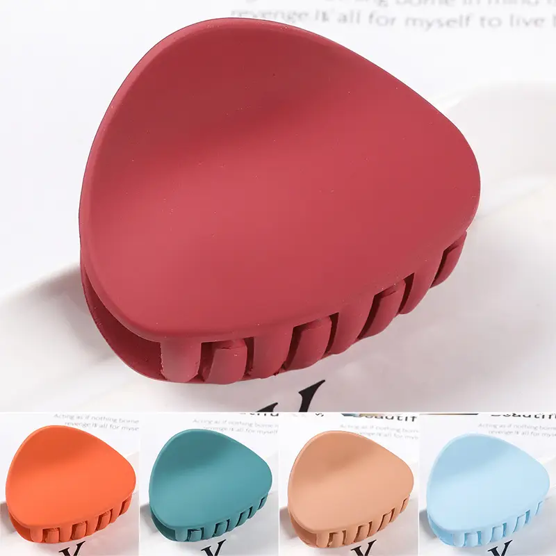 Japanese & Korean Hot-selling Large Ponytail Clip Back Head Top Clip Hollow Long Twisted Claw Clip Elegant Grab Clip All-match Hair Accessories — feature 25