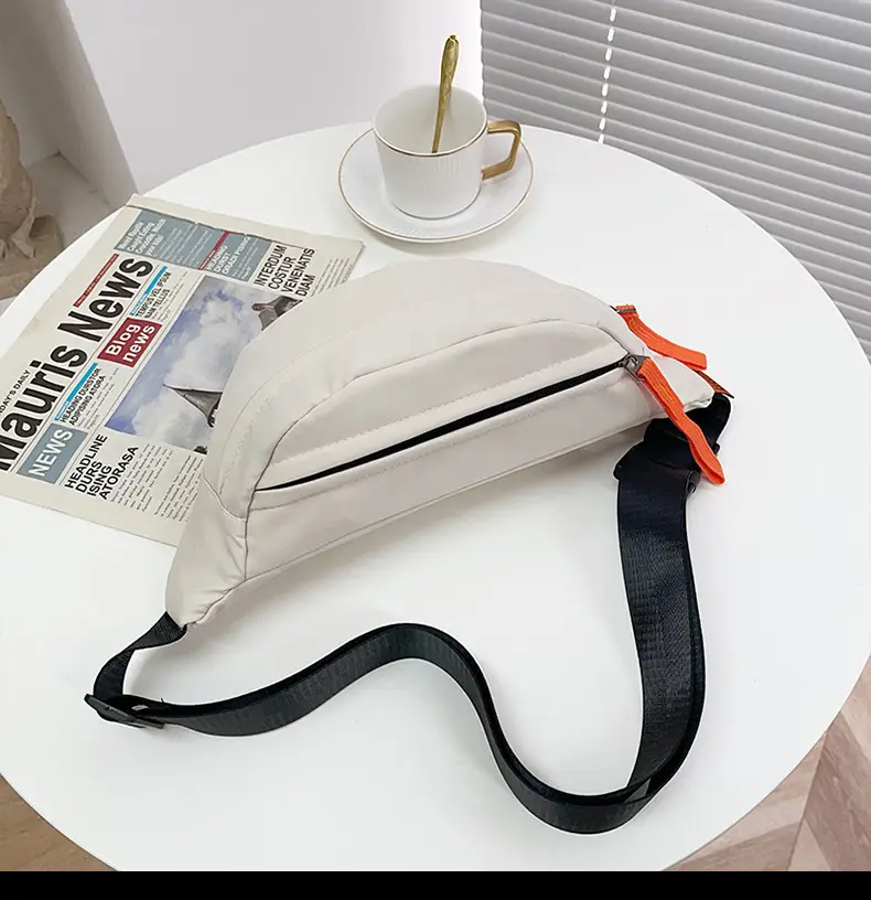 Turquoise Japanese Style Waist Bag for Men — feature 33