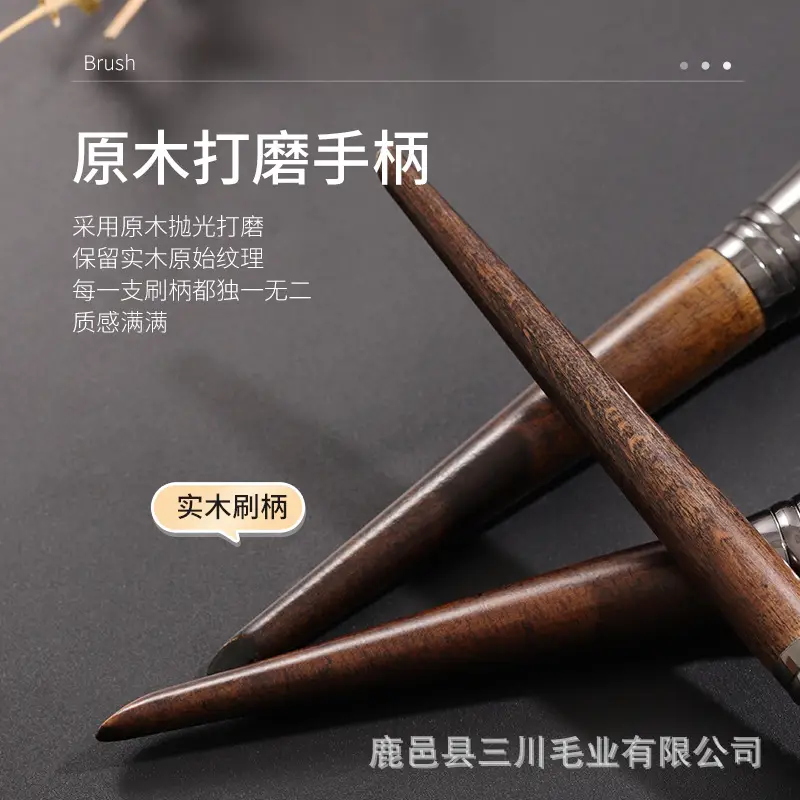 Real Wool Eye Shadow Foundation Brush Set for Makeup Blending - Image 30