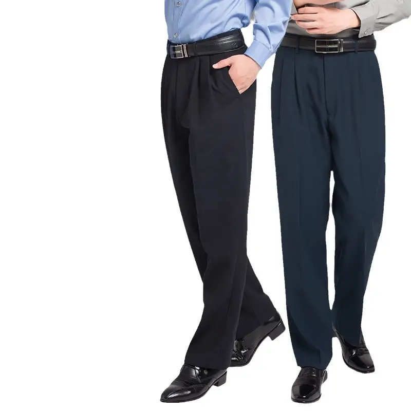 2022 Black Thick Winter Pants for Men - Image 7