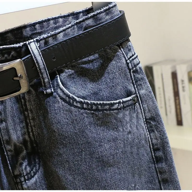 Women's Ash High Waist Slim Jeans 2020 New Arrival - Image 9