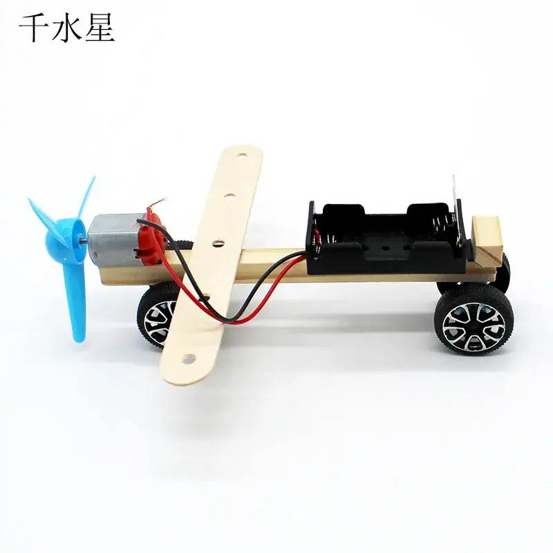 Wooden Mini Airplane for Kids Science Toy - Image 3