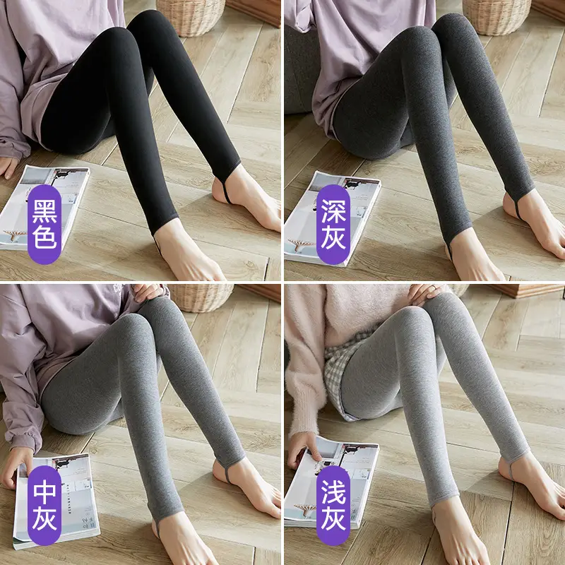 Autumn Winter Velvet Padded Leggings for Women