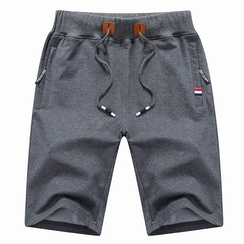 Men's Green Drawstring Casual Shorts Summer Wear