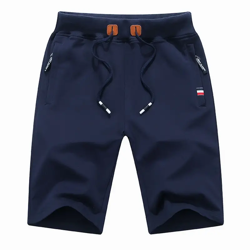 Men's Green Drawstring Casual Shorts Summer Wear