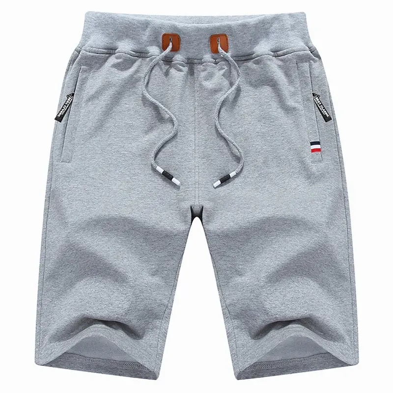 Men's Green Drawstring Casual Shorts Summer Wear