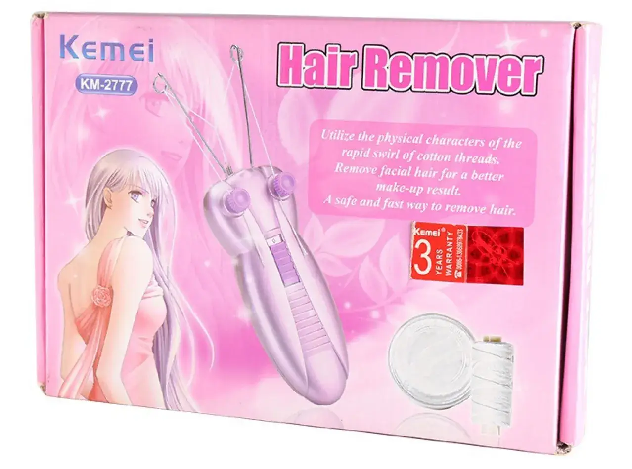 KEMEI Pink Face Puller Hair Remover KM-2777 — feature 9