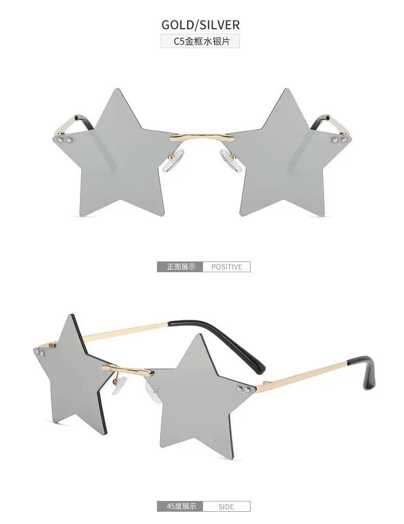 Gold frame white Mercury