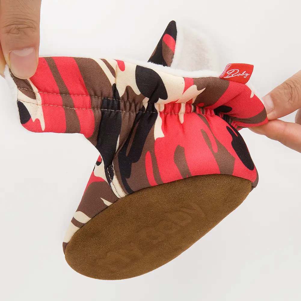 Autumn and winter New baby shoes soft bottom toddler shoes boots baby camouflage shoes shoes baby shoes - Image 5