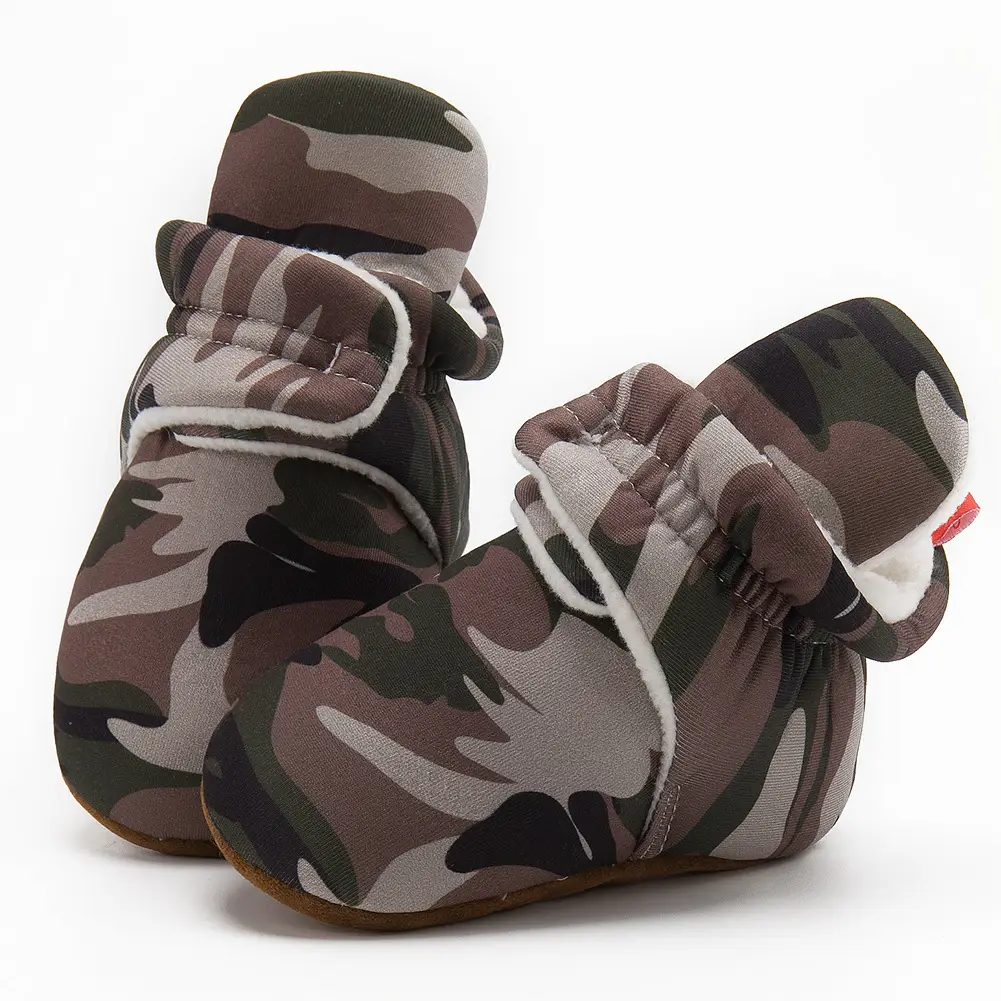 Autumn and winter New baby shoes soft bottom toddler shoes boots baby camouflage shoes shoes baby shoes - Image 7