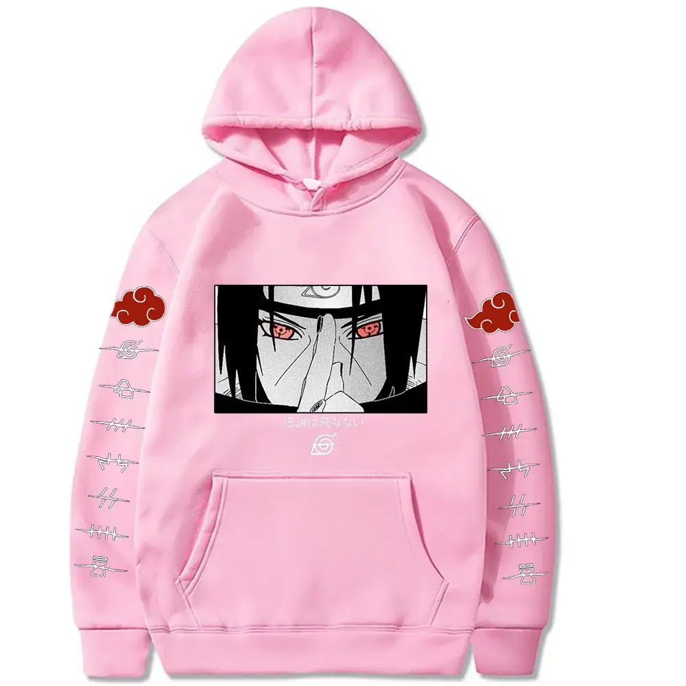 Naruto Cross-Brand Velvet Hoodie Yellow Men Women - Image 6