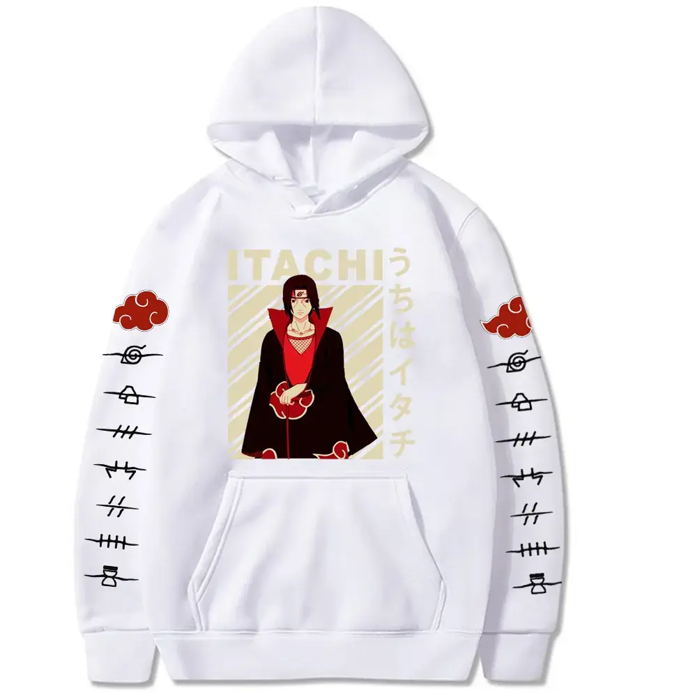 Naruto Cross-Brand Velvet Hoodie Yellow Men Women - Image 13