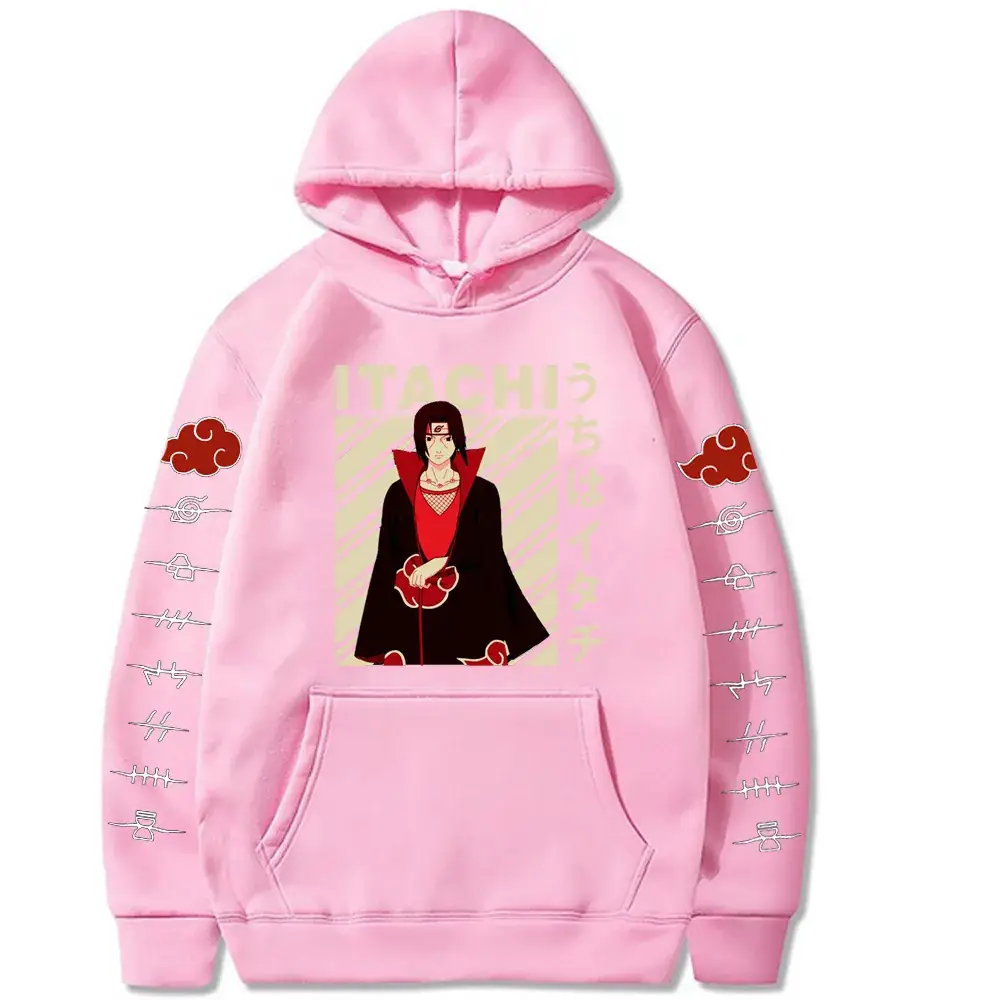Naruto Cross-Brand Velvet Hoodie Yellow Men Women - Image 17