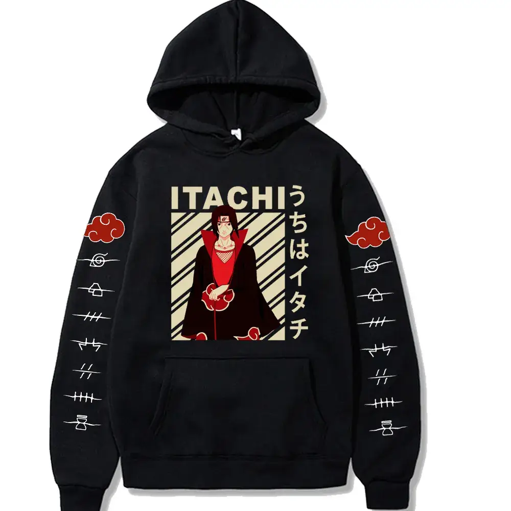 Naruto Cross-Brand Velvet Hoodie Yellow Men Women - Image 18