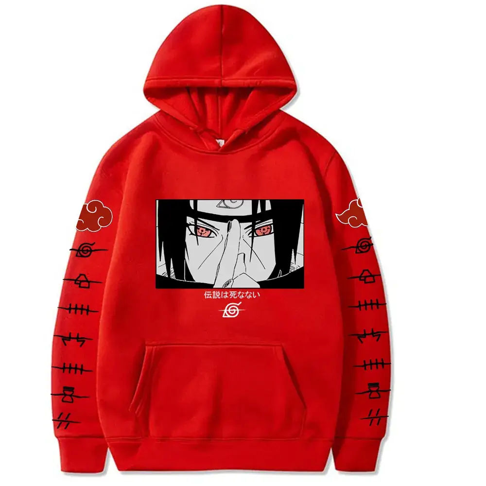 Naruto Cross-Brand Velvet Hoodie Yellow Men Women - Image 22
