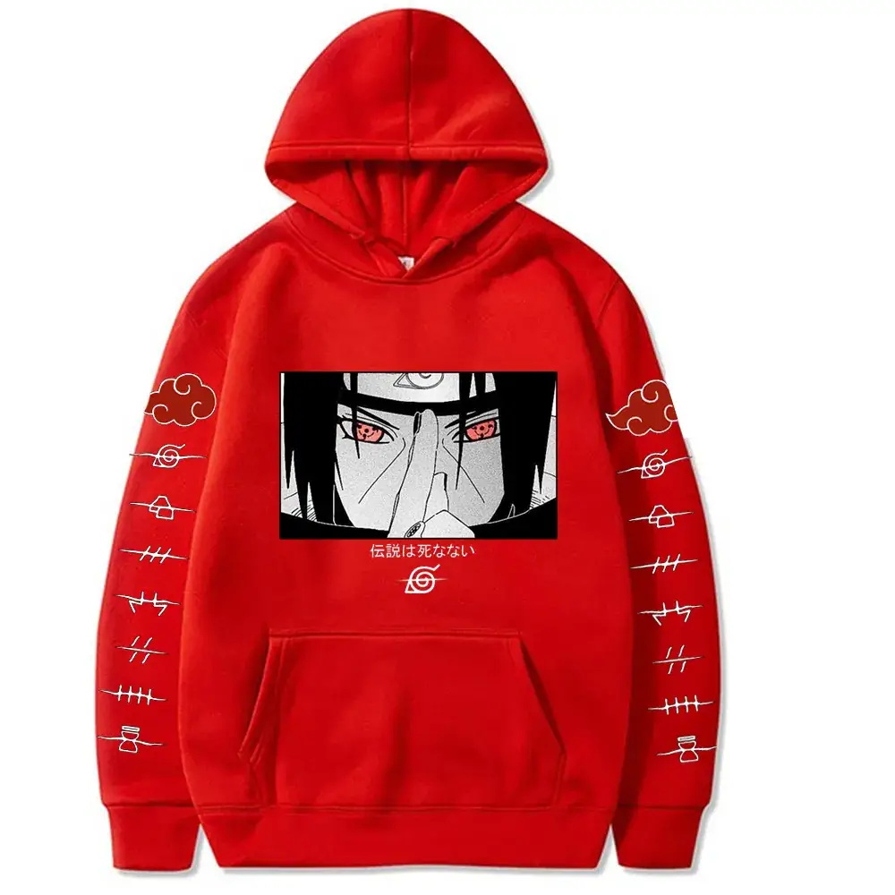Naruto Cross-Brand Velvet Hoodie Yellow Men Women - Image 3